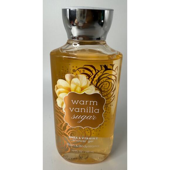 Bath and Body Works WARM VANILLA SUGAR Shower Gel 10 fl oz / 295mL *NEW* - Picture 1 of 2